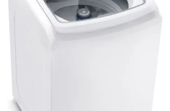 Máquina De Lavar 15kg Electrolux Essential Care Com Cesto In Cor Branco 110V