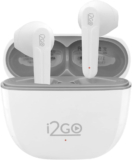 I2GO, Fone De Ouvido, TWS, Bluetooth, 20 Horas totais de Bateria, ENC